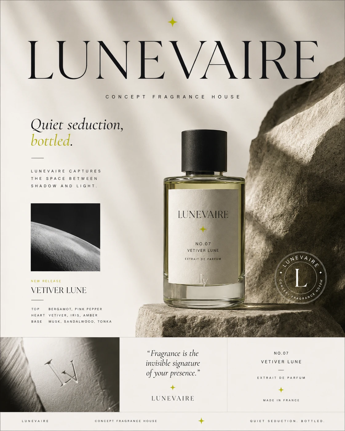 LUNEVAIRE editorial campaign