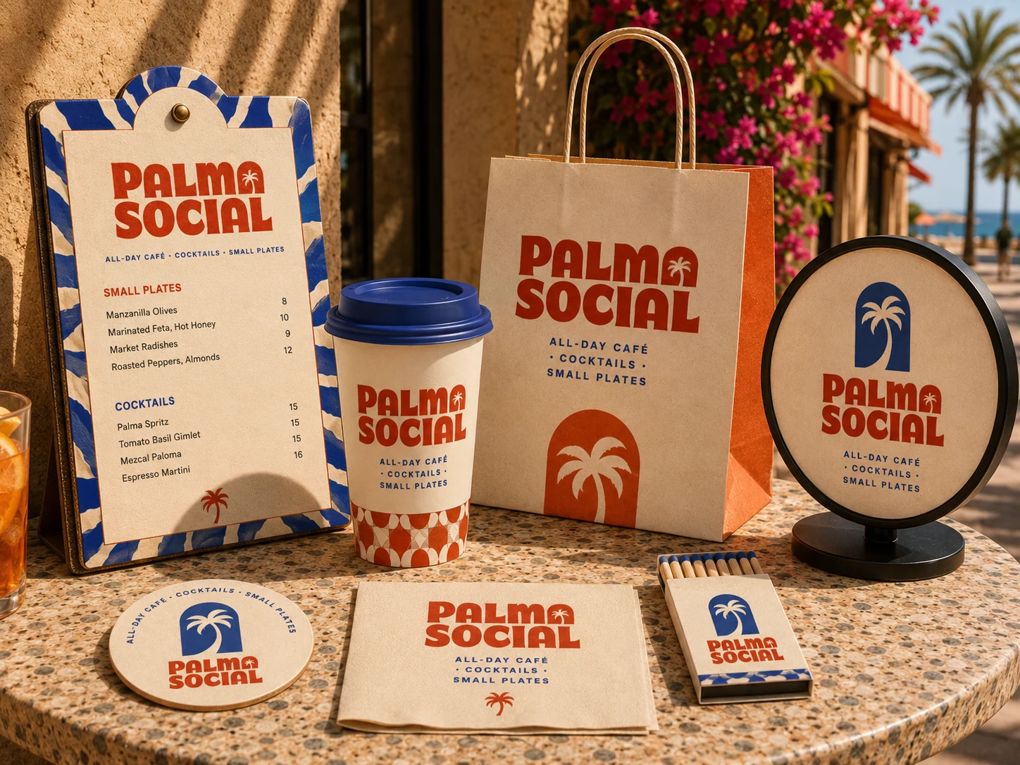 PALMA SOCIAL hospitality identity